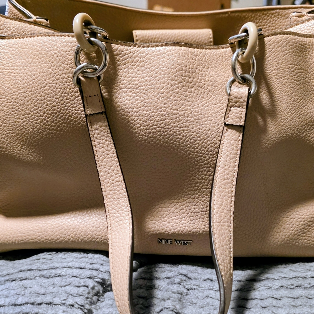 Nine West Beige Shoulder Bag